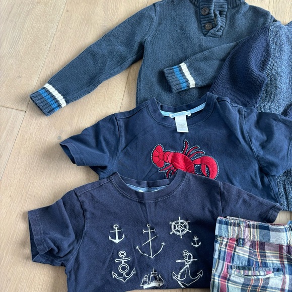 4T Boys Lot.  Gap. Janie & Jack. Lands End. Gymboree. Polo. Family photos! $4/ea - Picture 2 of 3